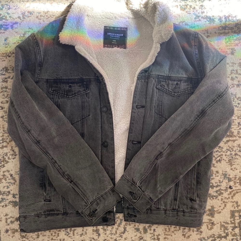 Sunrise kingdom mens Sherpa liner jacket